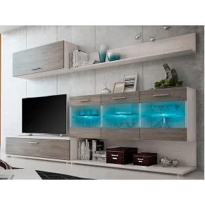 VITRINA CON LED DISPONIBLE EN3 COLORES