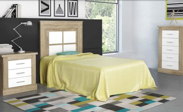 Dormitorio juvenil completo estilo Chellén - Imagen 2