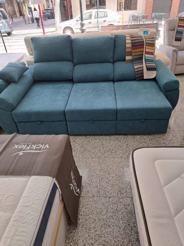 Sofa Linial Con Asientos Extraibles  Arcon  En Los Brazos   Brazos Deslizante - Imagen 3