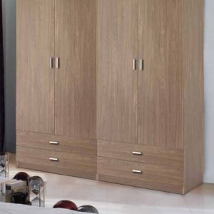 Armario de Madera 4 Puertas | Calidad y Estilo