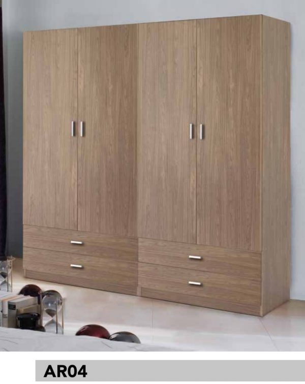 Armario de Madera 4 Puertas | Calidad y Estilo
