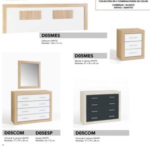 Conjunto de Dormitorio de Matrimonio en Oferta