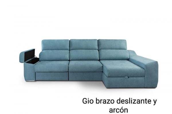 SOFA BRAZO DEZLISANTE CON ARCON TURIN - Imagen 3