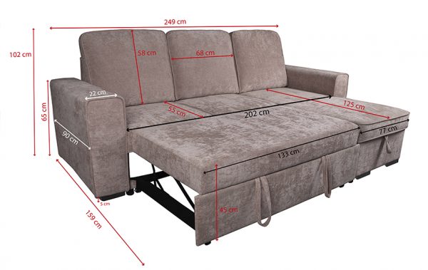 Sofa Cama Modelo Nepal