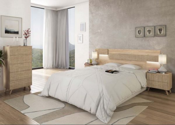 Dormitorio de matrimonio completo soto estilo 3