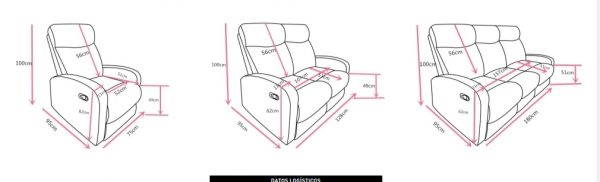 MODELO   AURA     Sofa relax    3×2 - Imagen 4