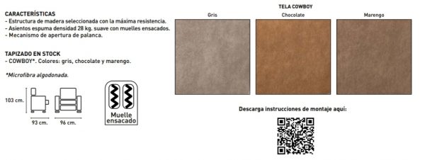 Sillon  modelo Aura 1 plaza - Imagen 5