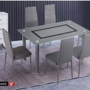 Mesa +6  sillas:  modelo Axiss