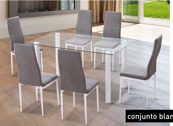 Mesa + 6 sillas  : modelo Yury