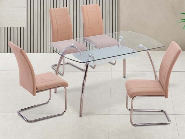 CONJUNTO Mesa y  4 silla  modelo  San