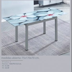 Mesa florar extinsible