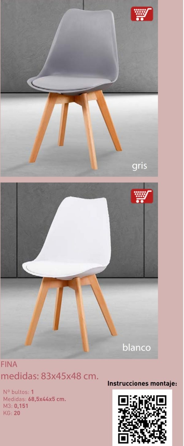 Mesa florar  fija + 6 silla - Imagen 5