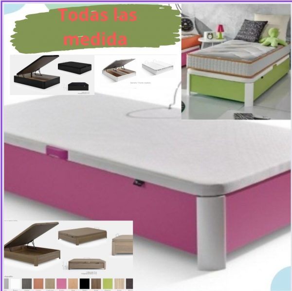 PAK OFERTA:   canape y colchon modelo -INFINITI de mulles ensacado - Imagen 5