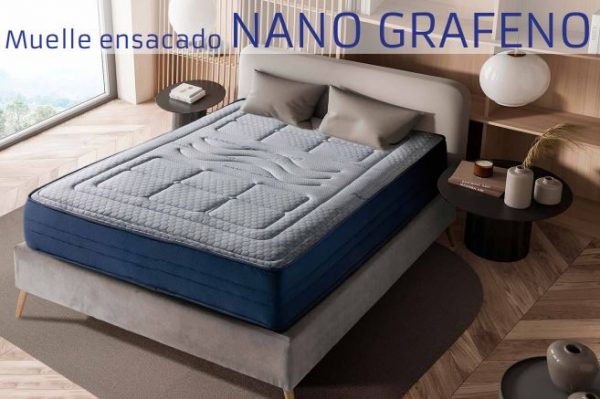 Colchón Muelle ensacado Nano Grafeno